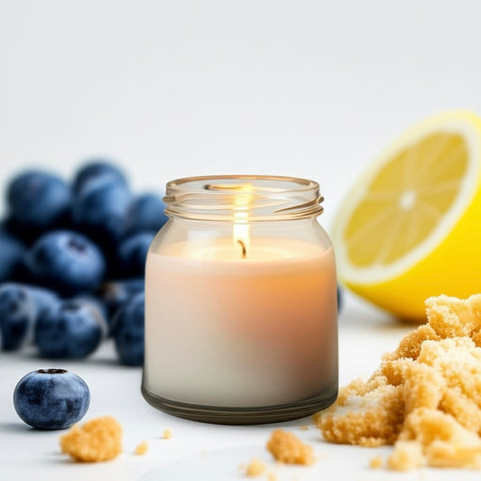 Lemon Blueberry Crumble Aromatherapy Candle