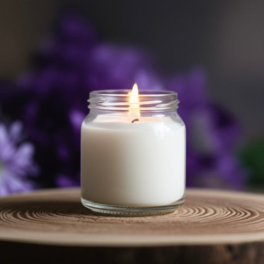Lavender Driftwood Aromatherapy Candle