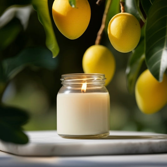 Mango & Gardenia Aromatherapy Candle