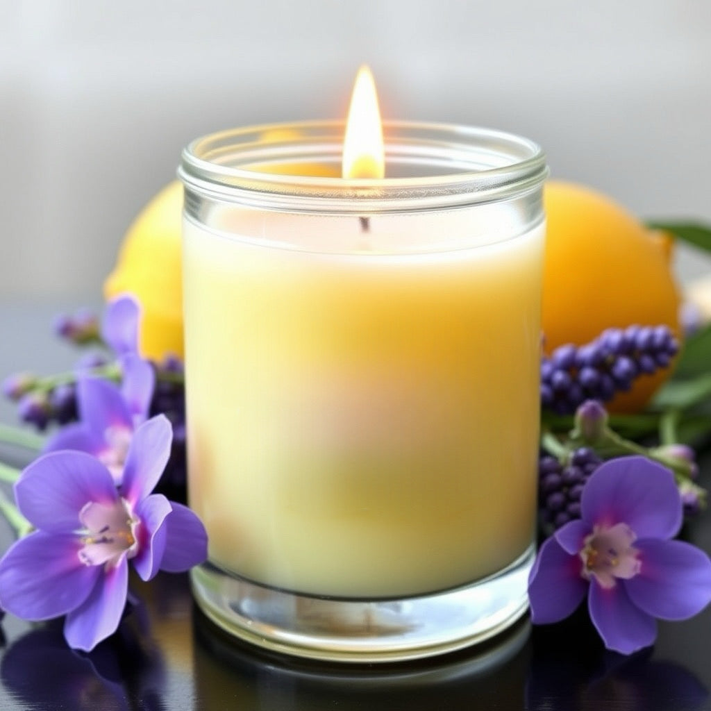 Lemon Lavender Aromatherapy Candle