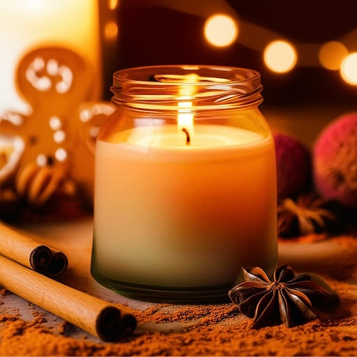 Gingerbread House Aromatherapy Candle