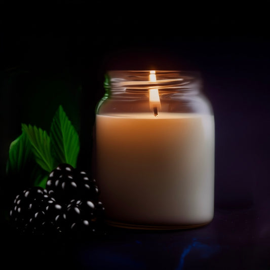 Blackberry Musk Aromatherapy Candle