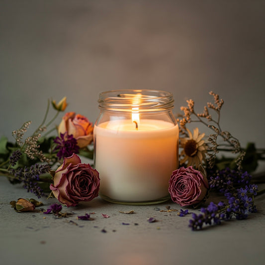 Bohemian Rose Aromatherapy Candle