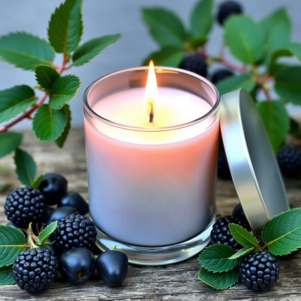 Blackberry Musk Aromatherapy Candle