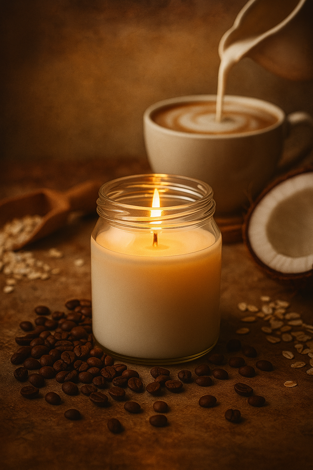 Caffè Latte Aromatherapy Candle